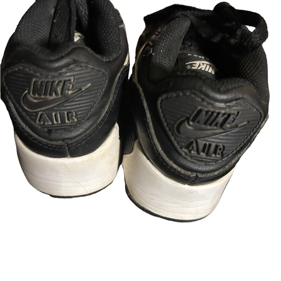🏁Nike Air Max 90 LTR Sz 13C Black & White - Picture 4 of 6